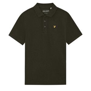 Lyle & Scott Childrens/Kids Plain Polo Shirt / Olive